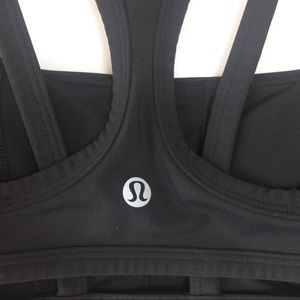 lululemon athletica Tops - Lululemon | Black Racerback Sports Bra Sz 2 lululemon athletica Tops - Lululemon | Black Racerback Sports Bra Sz 2
